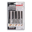 Trend Tools TR/KFP/3 Kitchen Fitters Pack Tr17 X 5 Pieces