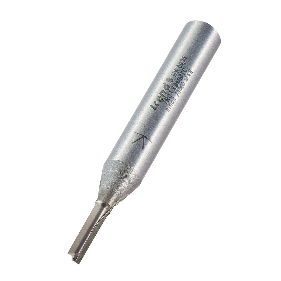 Trend Tools TR01X8MMTC Two Flute Cutter 3.2Mm Diameter