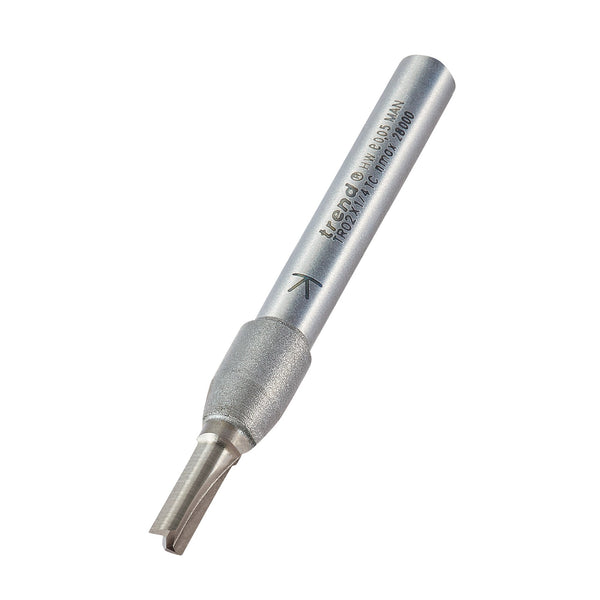 Trend Tools TR02X1/4TC Two Flute Cutter 4Mm Diameter