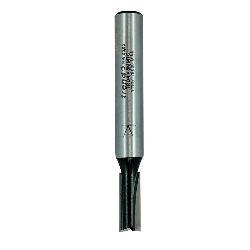 Trend Tools TR04X8MMTC Two Flute Cutter 6Mm Diameter