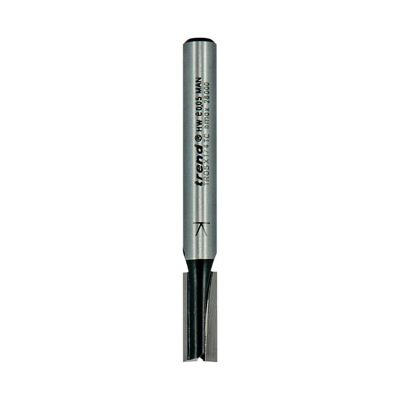Trend Tools TR05X1/4TC Two Flute Cutter 6.35Mm Diameter