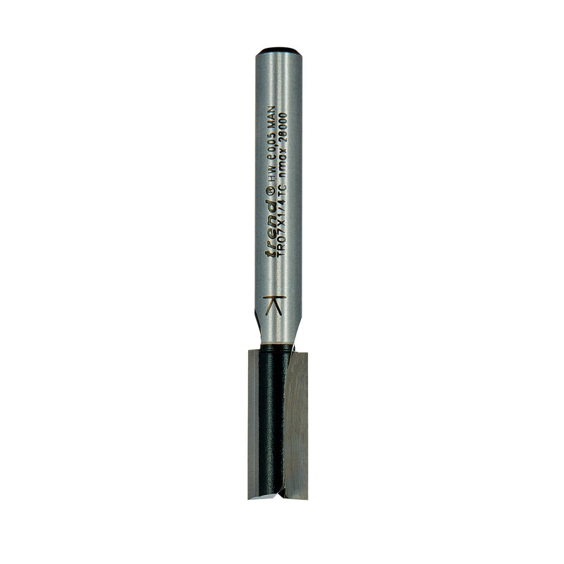 Trend Tools TR07X1/4TC Two Flute Cutter 8Mm Diameter
