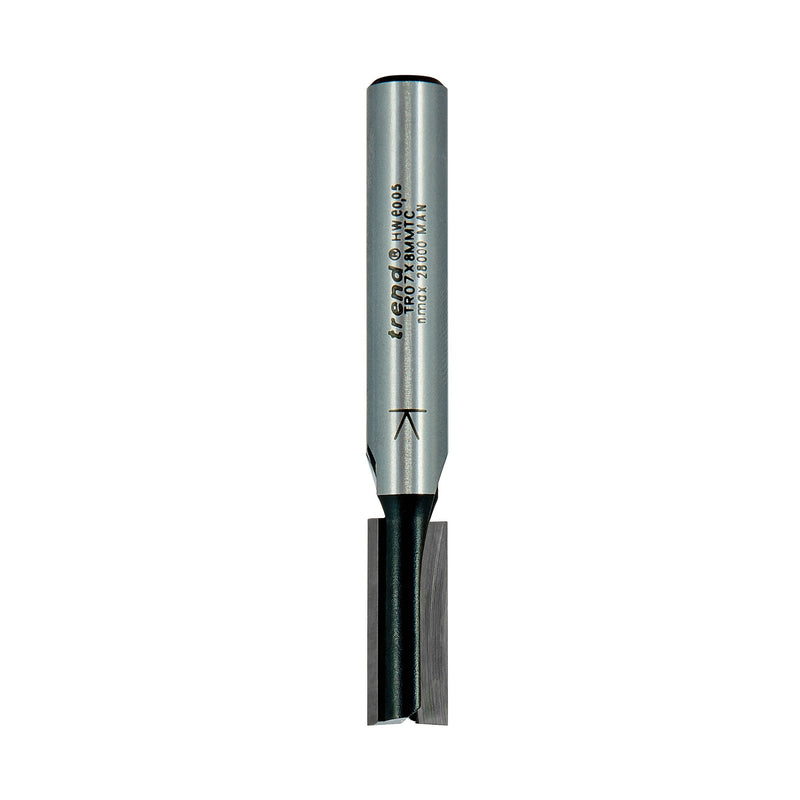 Trend Tools TR07X8MMTC Two Flute Cutter 8Mm Diameter