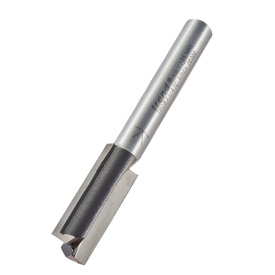 Trend Tools TR08X1/4TC Two Flute Cutter 9.5Mm Diameter