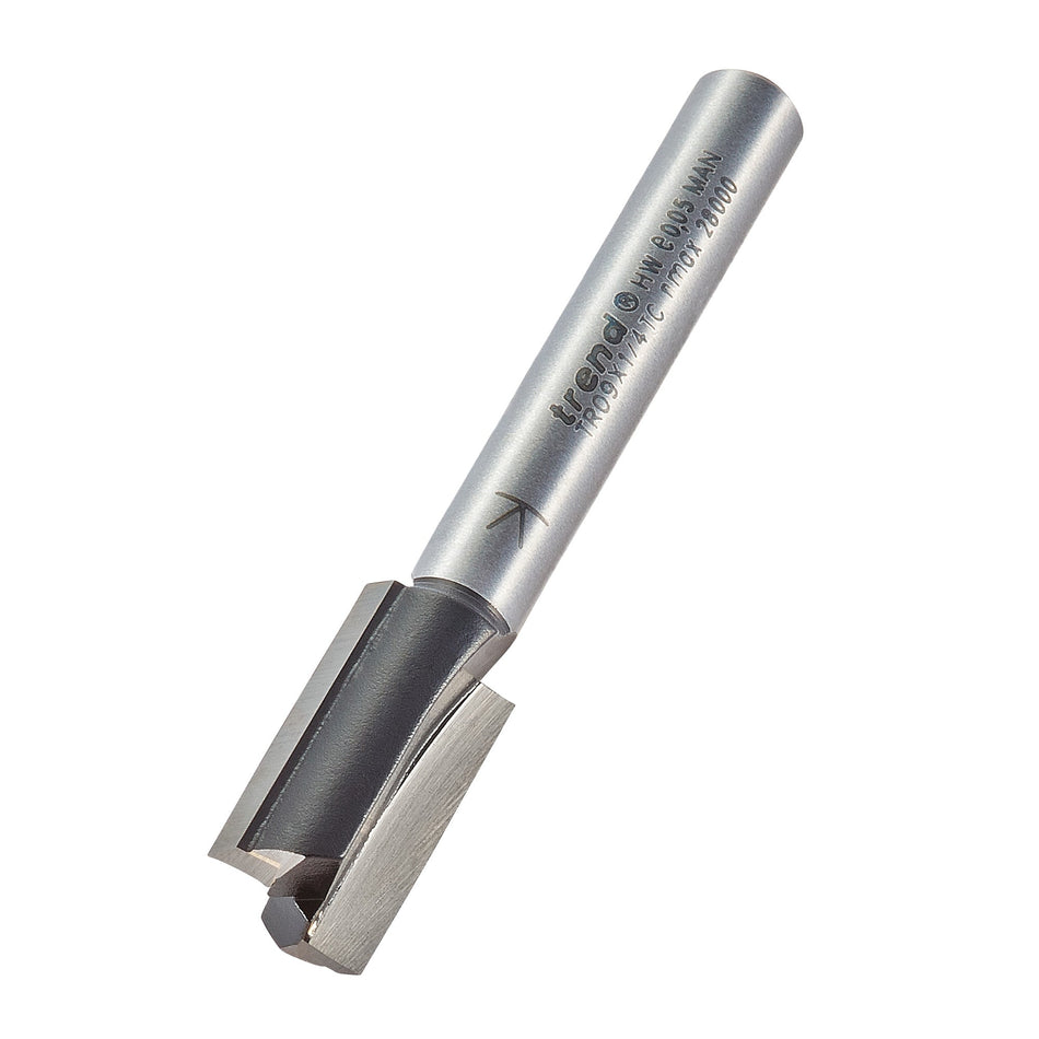 Trend Tools TR09X1/4TC Two Flute Cutter 10Mm Diameter