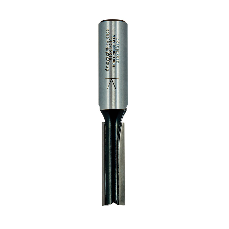 Trend Tools TR10X1/2TC Two Flute Cutter 10Mm Diameter