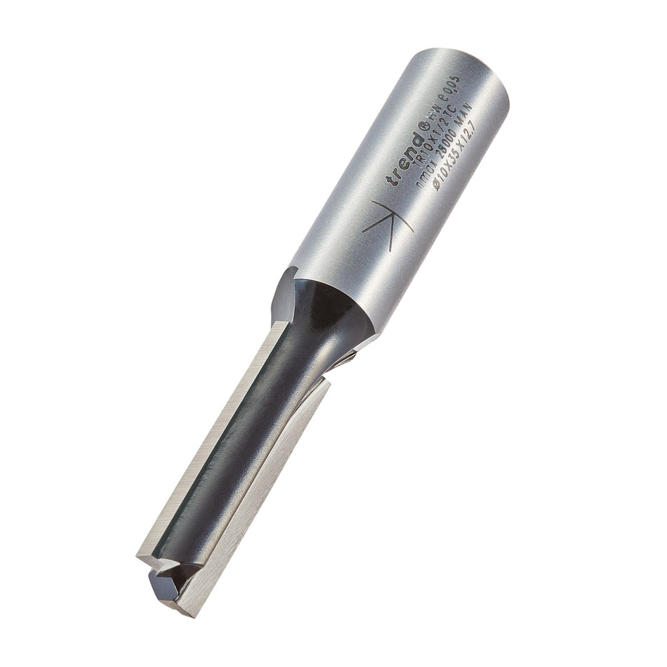 Trend Tools TR10X1/2TC Two Flute Cutter 10Mm Diameter