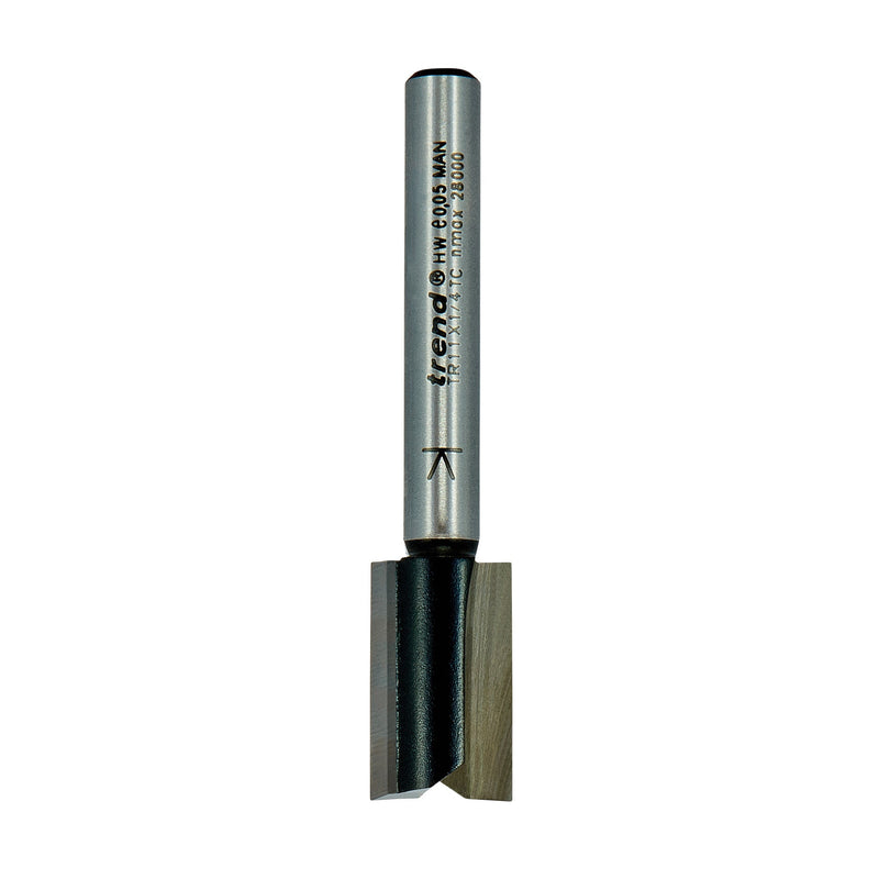 Trend Tools TR11X1/4TC Two Flute Cutter 12Mm Diameter