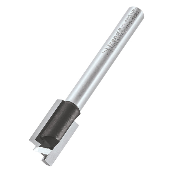 Trend Tools TR12X1/4TC Two Flute Cutter 12Mm Diameter