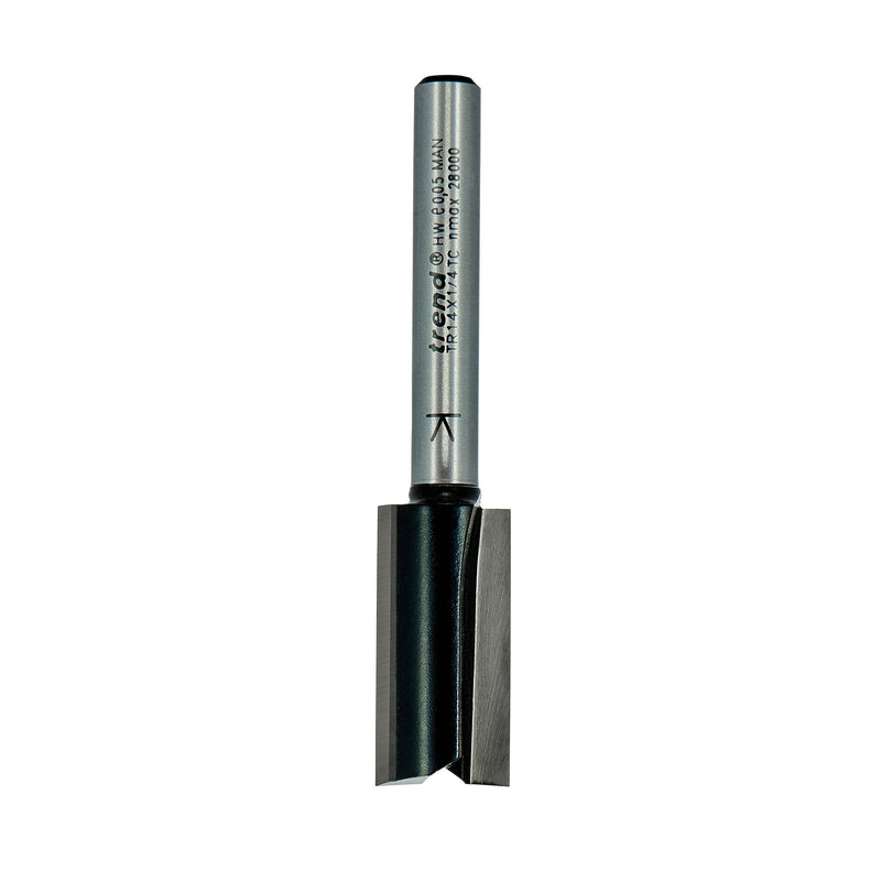 Trend Tools TR14X1/4TC Two Flute Cutter 12.7Mm Diameter