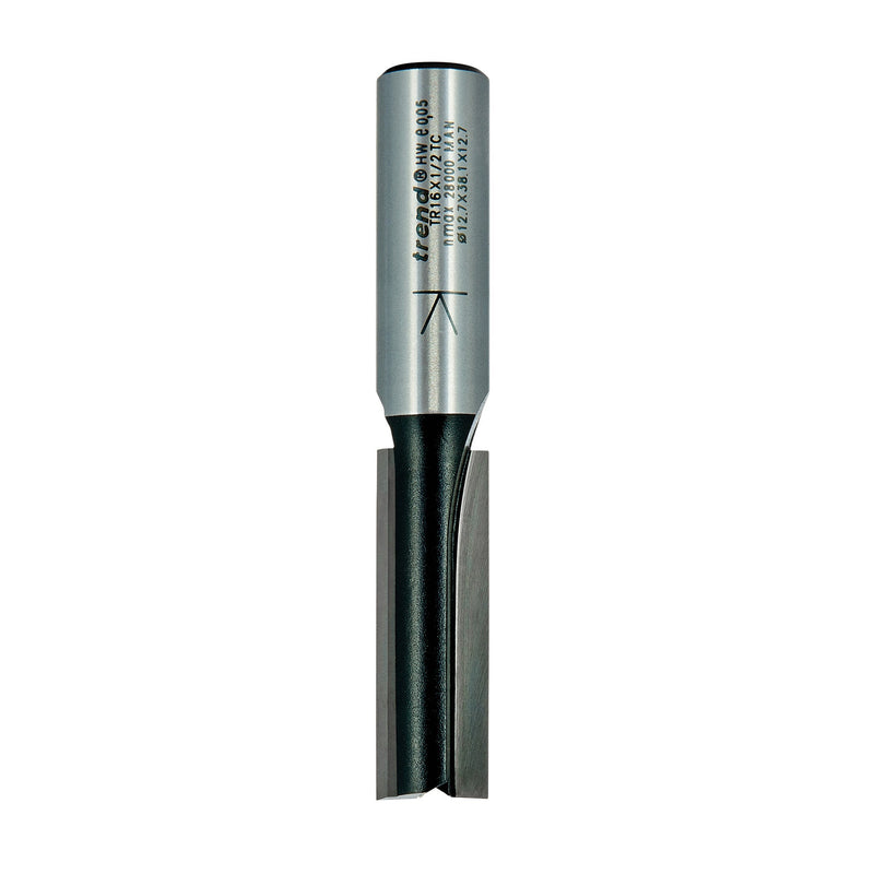 Trend Tools TR16X1/2TC Two Flute Cutter 12.7Mm Diameter