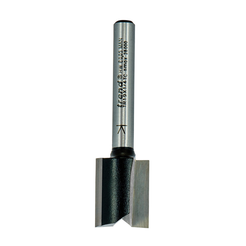 Trend Tools TR19X1/4TC Two Flute Cutter 15.9Mm Diameter