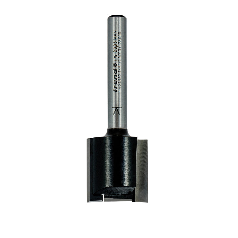 Trend Tools TR20DX1/4TC Two Flute 20Mm Dia X 20Mm Cut