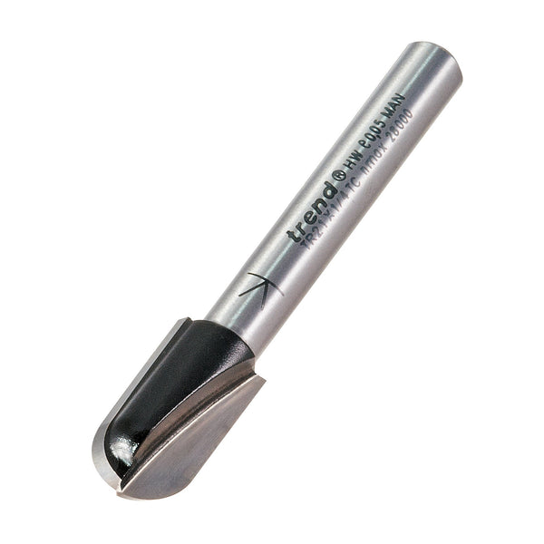 Trend Tools TR21X1/4TC Radius 5Mm Radius And 18Mm Diameter