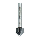 Trend Tools TR22X1/4TC Chamfer V Groove Cutter Angle=45 Degrees