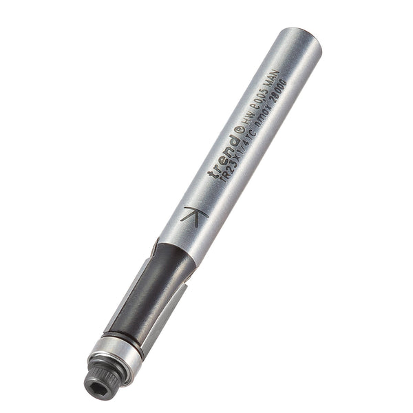 Trend Tools TR23X1/4TC Guided Trimmer 6.35Mm X 12.7