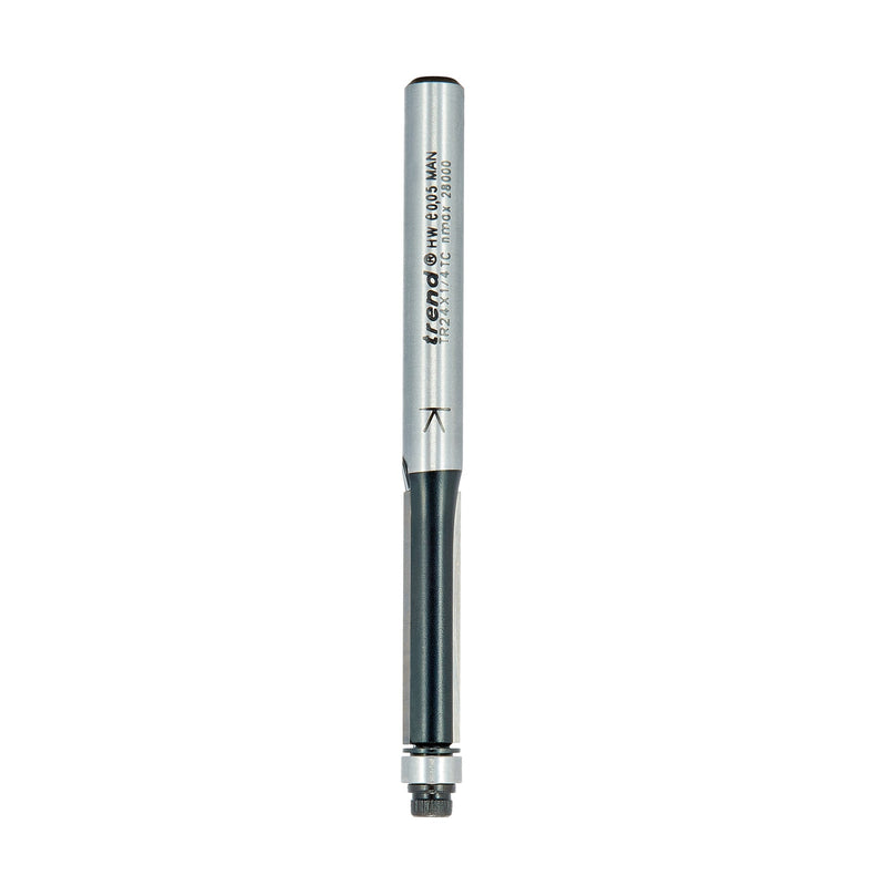 Trend Tools TR24X1/4TC Guided Trimmer 6.3Mm Diameter X 25.4