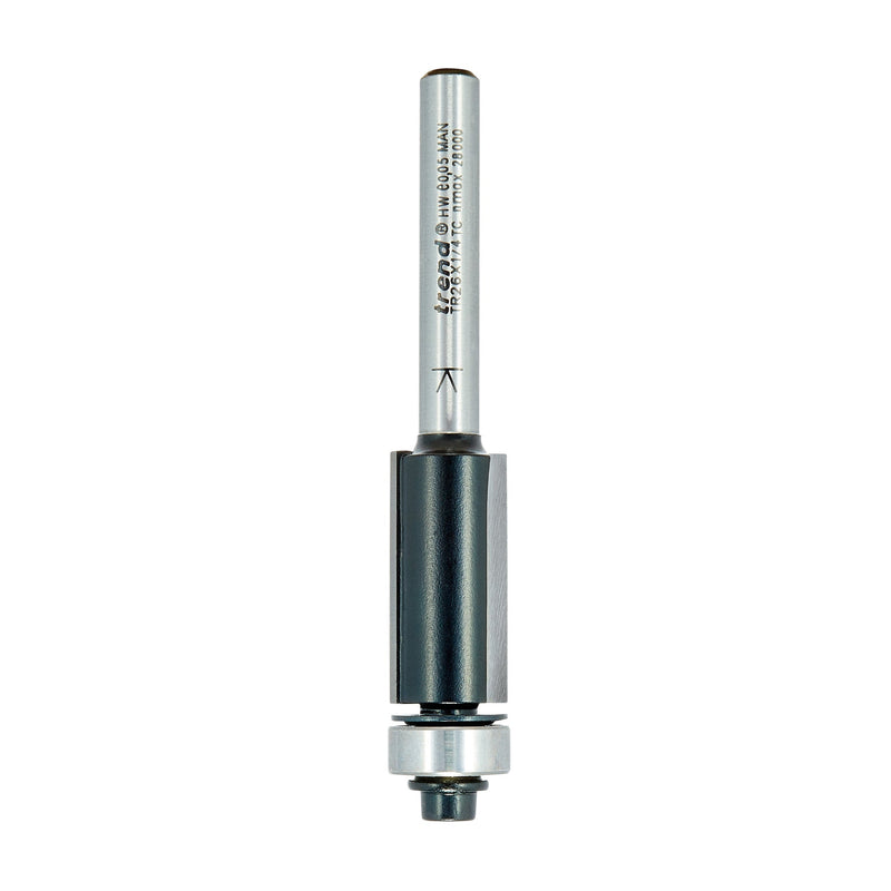 Trend Tools TR26X1/4TC Guided Trimmer 12.7Mm Diameter X 25.4