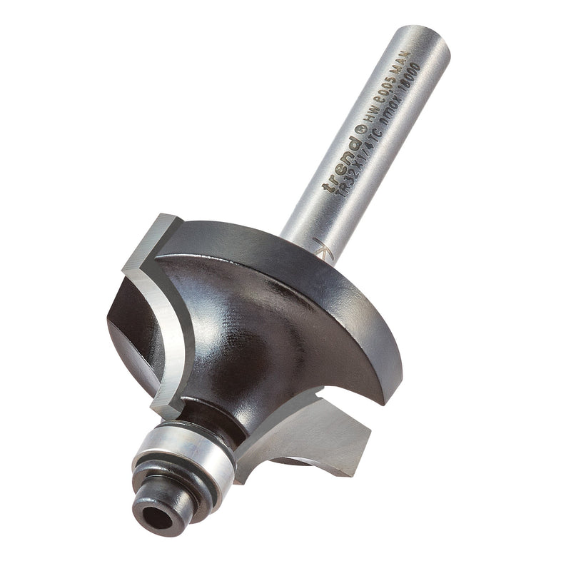 Trend Tools TR32X1/4TC Guided Ovolo Over 9.5Mm Radius