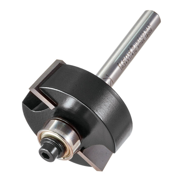 Trend Tools TR34X1/4TC Bearing Guided Rebater 12.7Mm