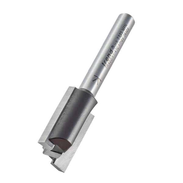 Trend Tools TR40DX1/4TC Two Flute Cutter 15Mm Diameter
