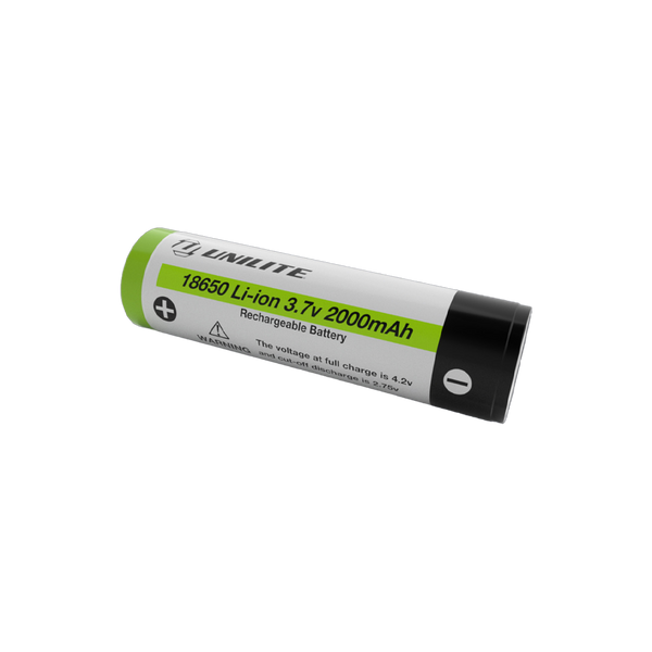 Unilite 18650-2000mAh BATTERY 2000mAh rechargeable battery for Unilite Products