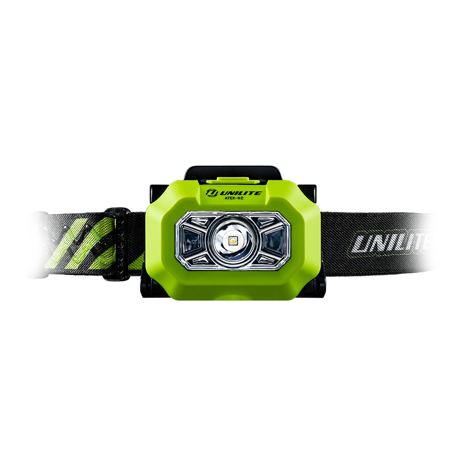 Unilite ATEX-H2 Powerful head torch suitable for use in hazardous environments.