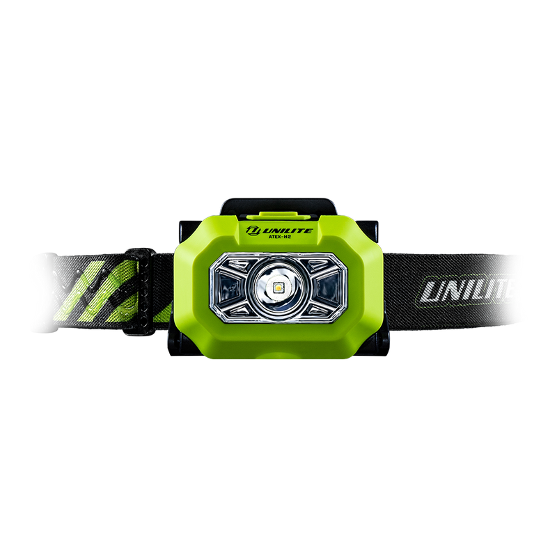 Unilite ATEX-H2 Powerful head torch suitable for use in hazardous environments.