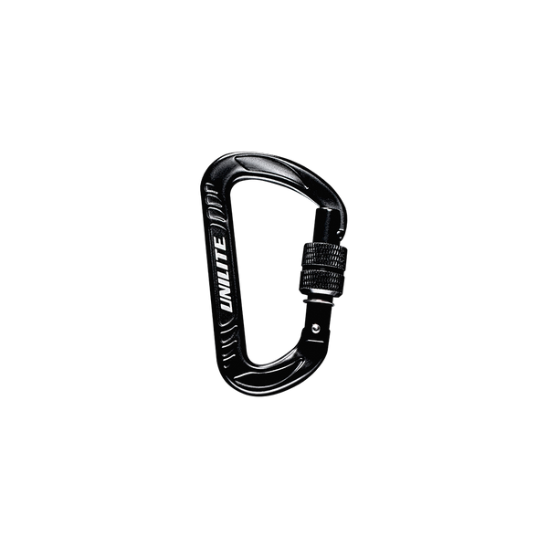 Unilite CARABINER-12KN Aluminium D-shape Carabiner for attaching tools & work bags.