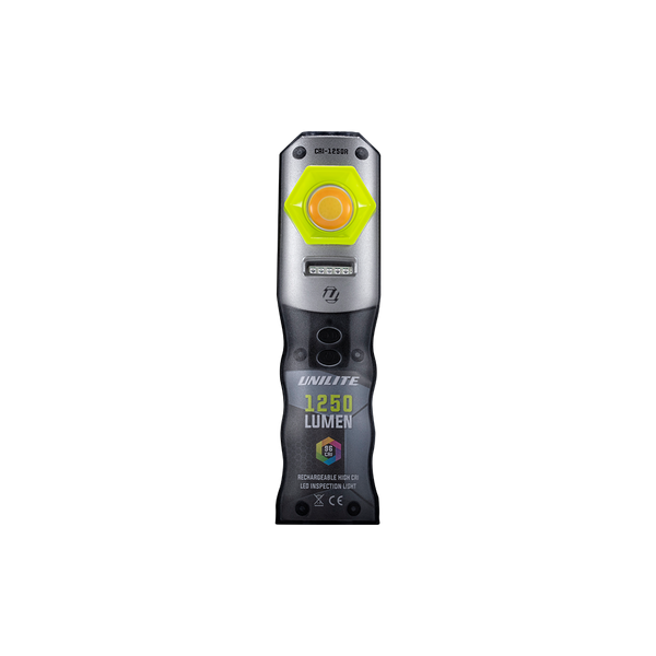 Unilite CRI-1250R Powerful & rechargeable High CRI Inspection light with UV LED and 3 colour temperatures.
