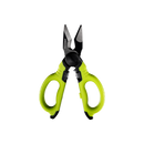 Unilite ES-6 Electricians scissors with wire strippers and terminal crimper.