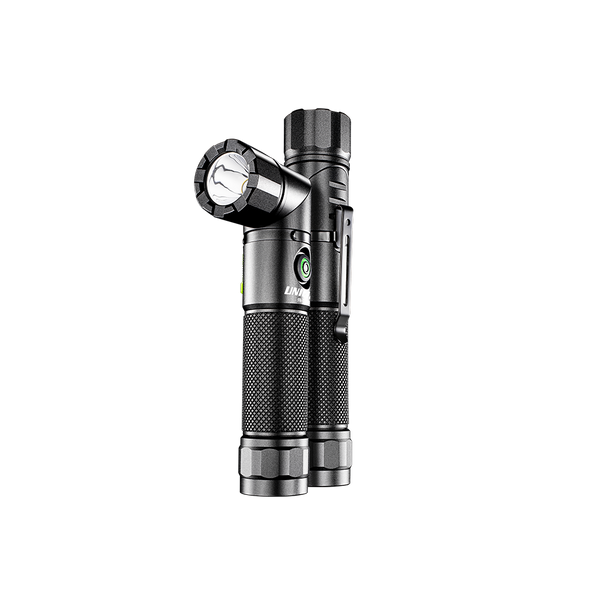 Unilite FR-1200 1200 lumens, 3 modes, 90-degree rotation. Durable, water-resistant, USB-C charging. Versatile and powerful lighting solution.