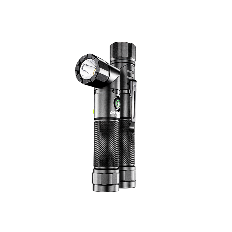 Unilite FR-1200 1200 lumens, 3 modes, 90-degree rotation. Durable, water-resistant, USB-C charging. Versatile and powerful lighting solution.