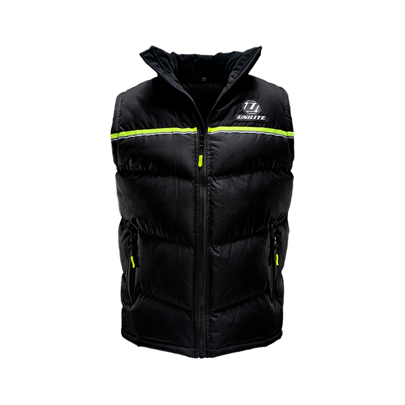 Unilite GILET Waterproof & stylish Unilite gilet with reflective strip and wind breaker.