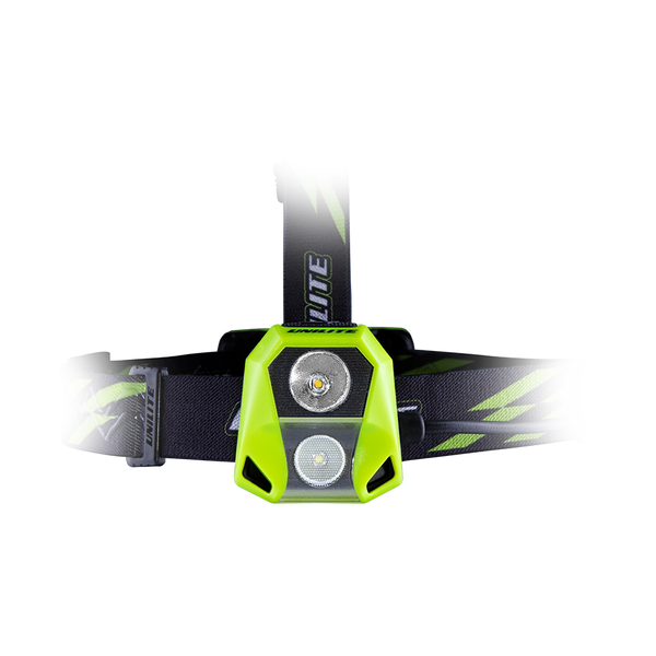 Unilite HL-6R 450 Lumen Headtorch with both Spot & Flood LED's