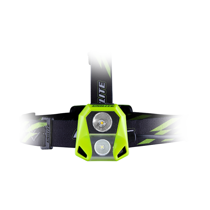 Unilite HL-6R 450 Lumen Headtorch with both Spot & Flood LED's