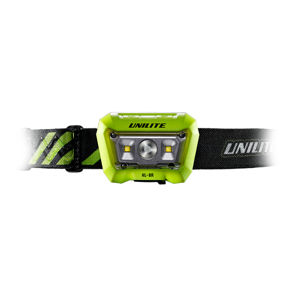 Unilite HL-8R 475 Lumen Headtorch with Dual LED's and Sensor.