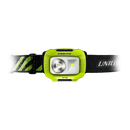 Unilite HT-450 Battery Powered LED Head Torch with bright 450 Lumen output and adjustable non-slip headband.