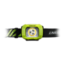 Unilite HT-650R Rechargeable and battery powered head torch with 650 lumen output.