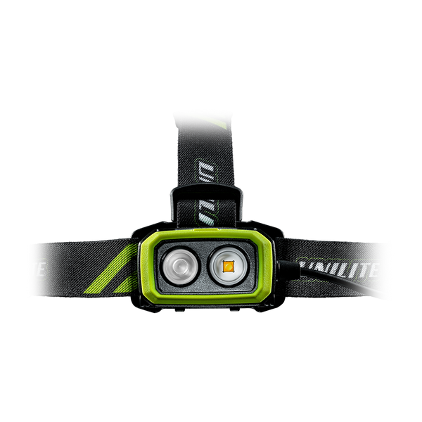 Unilite HT-680R Powerful Dual LED Headtorch with accurate 90+ CRI Rating.