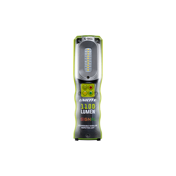 Unilite IL-SIG1 Powerful LED Signal Inspection Light with 5 light modes and magnetic hanging hook.