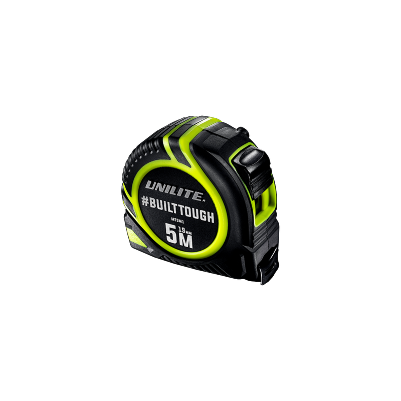 Unilite MT5M1 Heavy duty 5m tape measure with 19mm wide blade