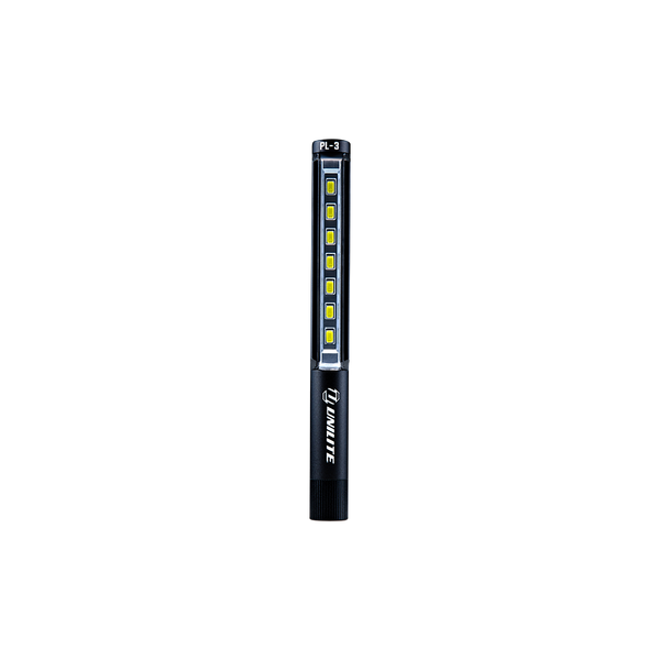 Unilite PL-3 Battery powered inspection light with strong magnetic base and pocket clip.