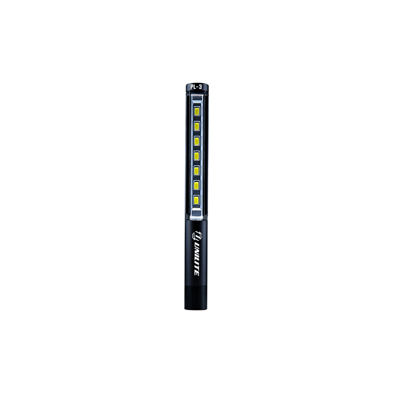 Unilite PL-3 Battery powered inspection light with strong magnetic base and pocket clip.