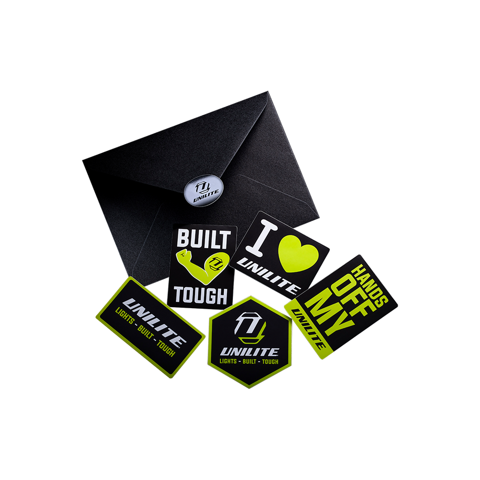 Unilite STICKER PACK Multipack of Unilite Stickers