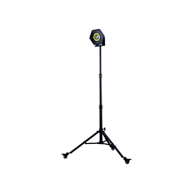 Unilite TRIPOD-SW Adjustable aluminium wheeled tripod for work lights.