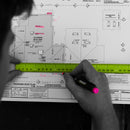 TRACER AFH MK3 PF Highlighter Markers Pk3 (Yellow, Pink, Green) c/w Site Holsters