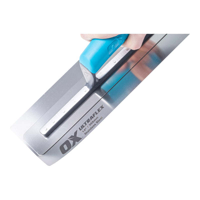 OX Tools OX-P530114 Pro UltraFlex Finishing Trowel 14in / 355 x 110 mm