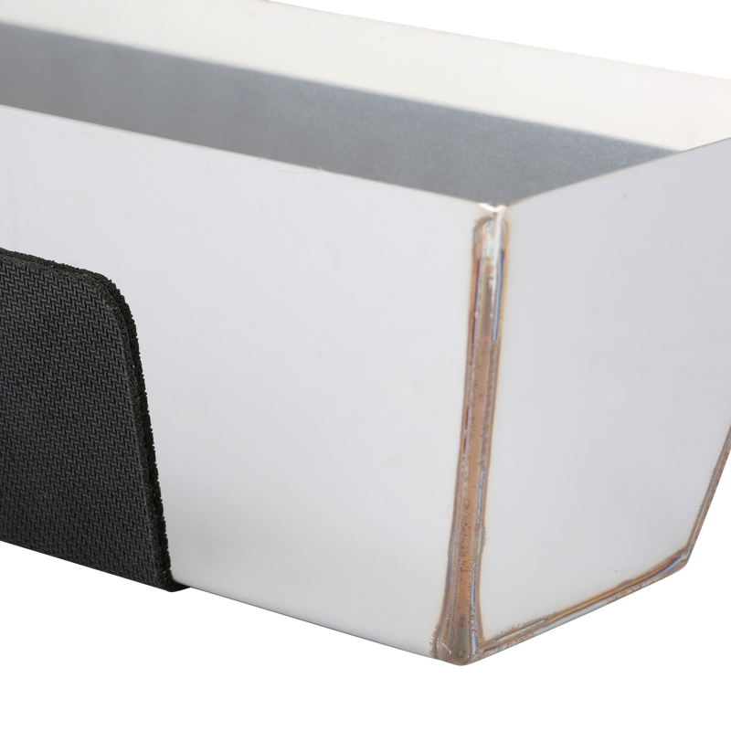 OX Tools OX-P530814 Pro Stainless Steel Plasterers Mud Pan - 14 in / 350mm