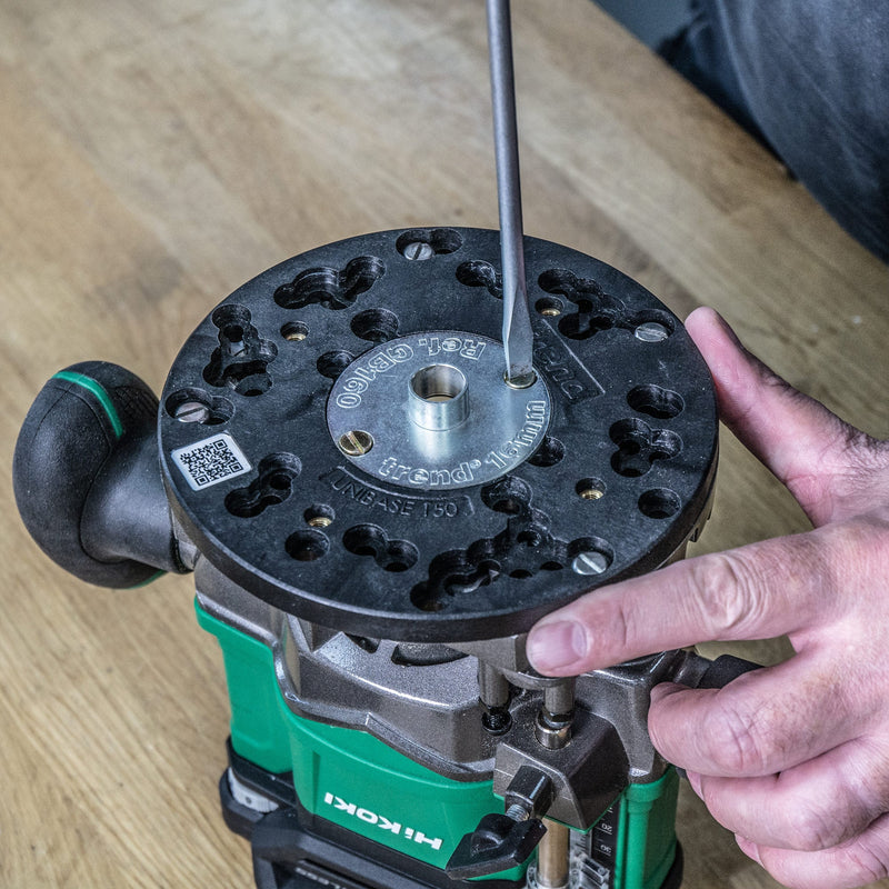 Trend Tools UNIBASE/150 150Mm Universal Plunge Router Sub-Base